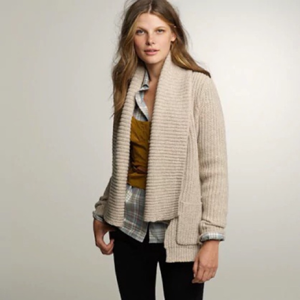 Marled Lambswool Apres Cardigan